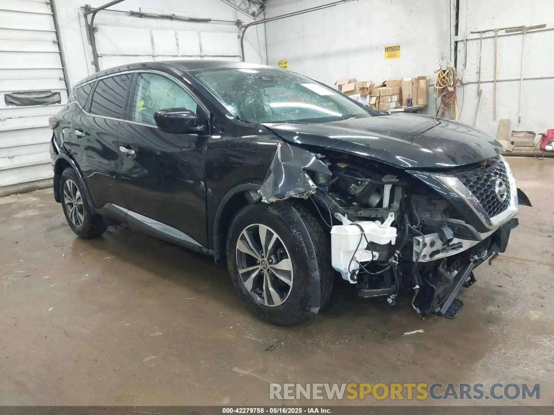 1 fotografías del automóvil dañado 5N1AZ2AS5MC115750 NISSAN MURANO 2021