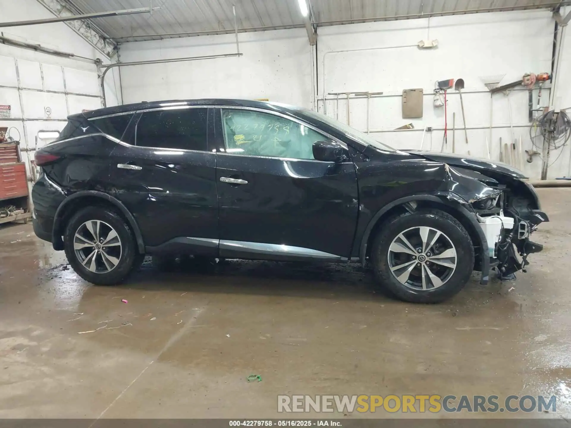 13 fotografías del automóvil dañado 5N1AZ2AS5MC115750 NISSAN MURANO 2021