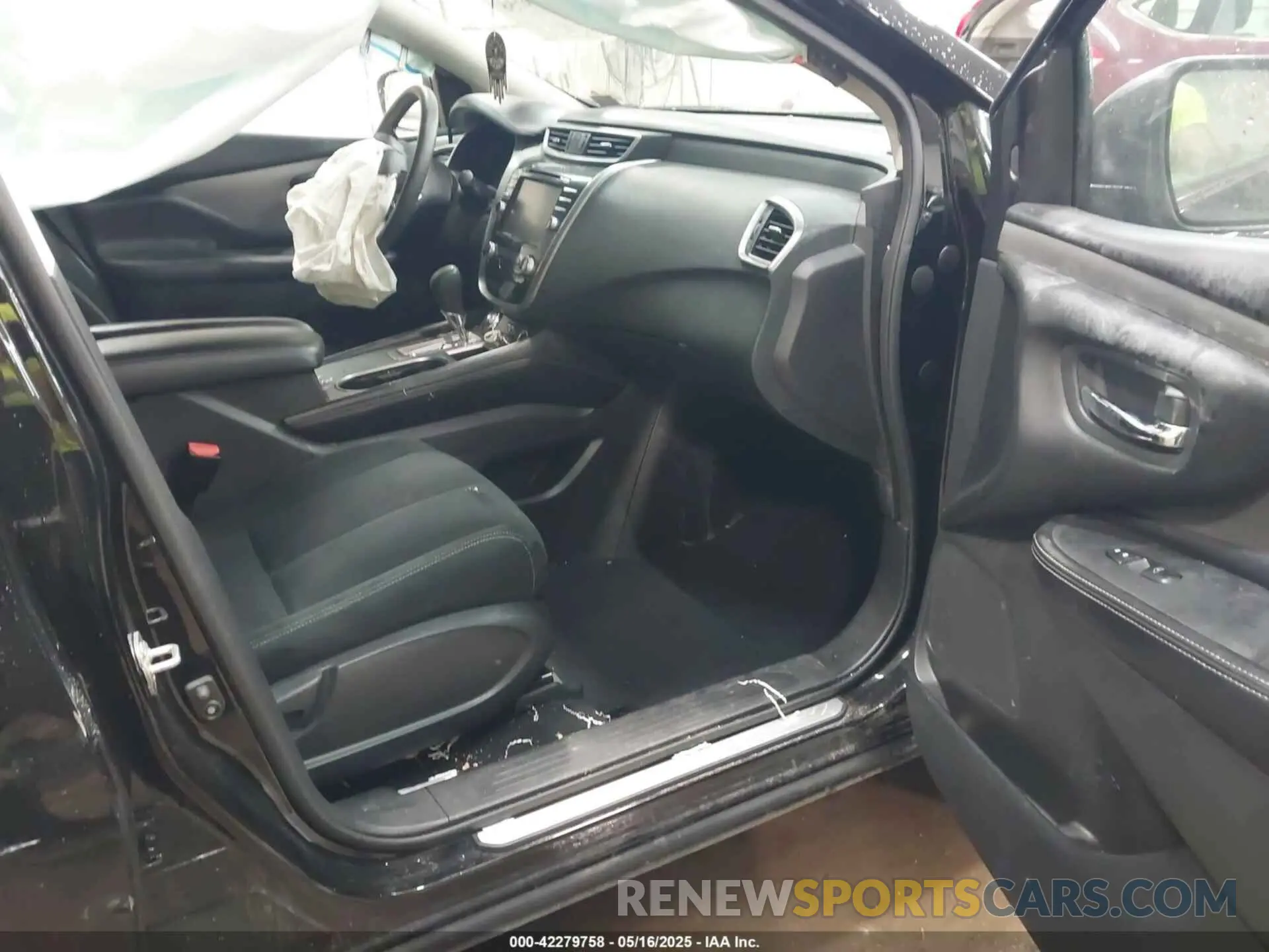 5 fotografías del automóvil dañado 5N1AZ2AS5MC115750 NISSAN MURANO 2021
