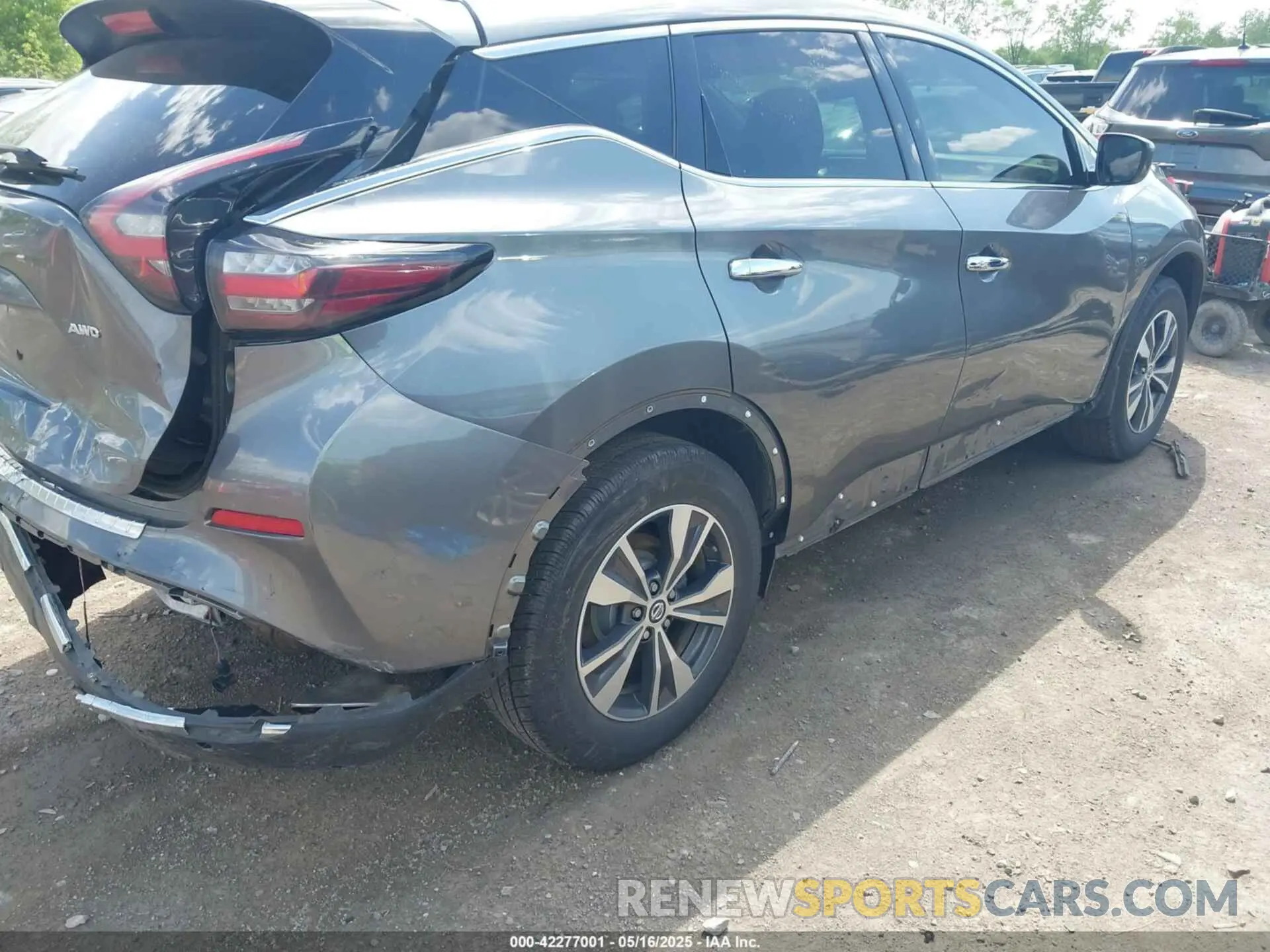 17 fotografías del automóvil dañado 5N1AZ2AS7MC126930 NISSAN MURANO 2021