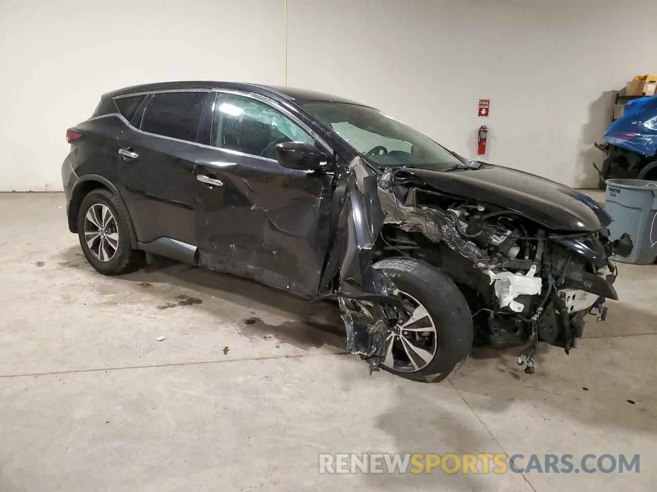 4 fotografías del automóvil dañado 5N1AZ2AS9MC115976 NISSAN MURANO 2021