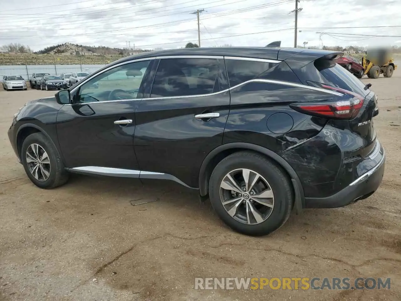 2 fotografías del automóvil dañado 5N1AZ2ASXMC147190 NISSAN MURANO 2021