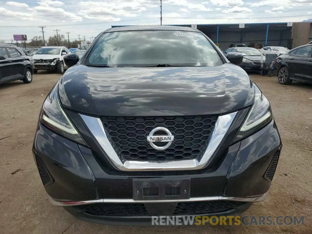 5 fotografías del automóvil dañado 5N1AZ2ASXMC147190 NISSAN MURANO 2021