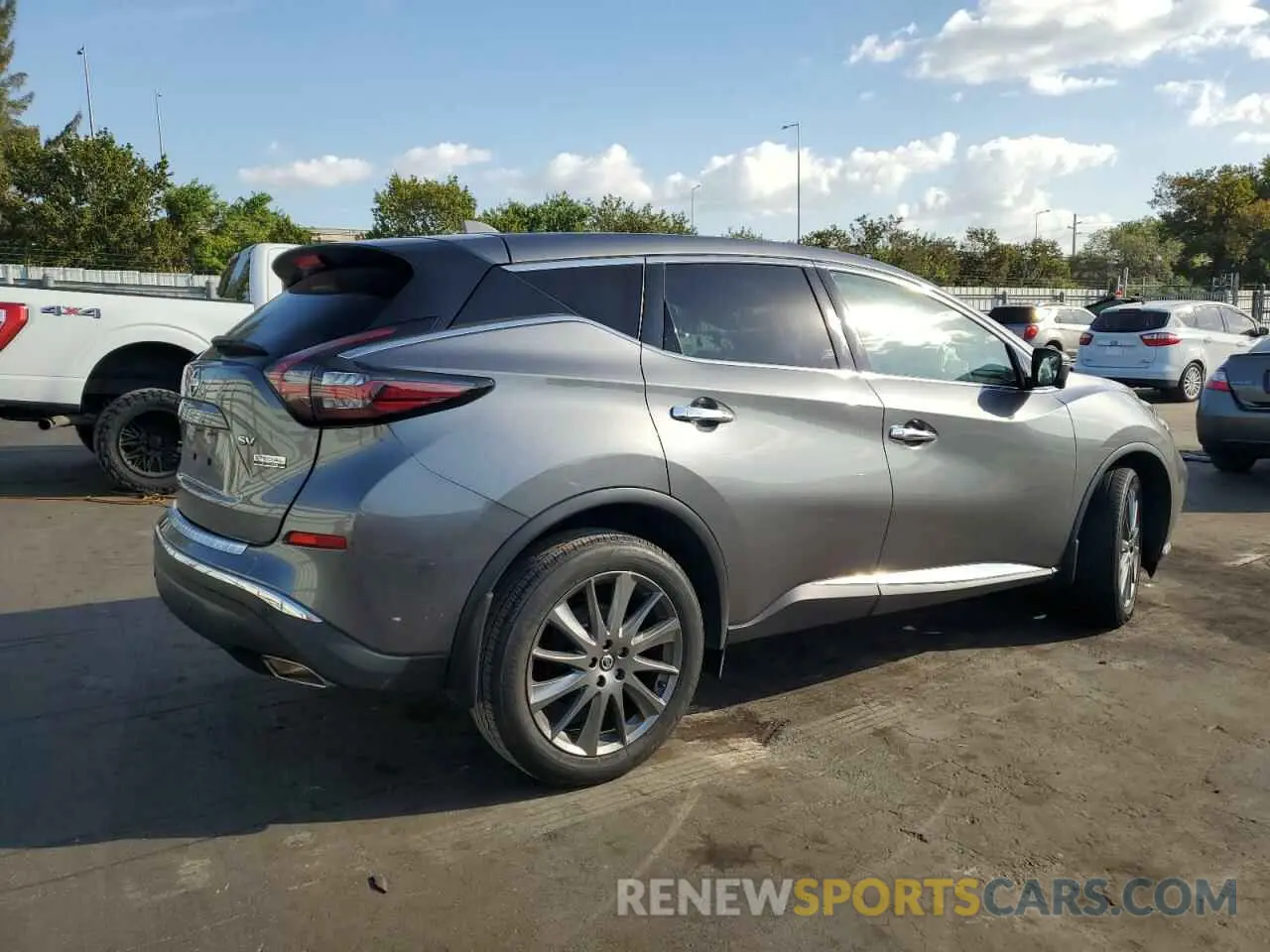 3 fotografías del automóvil dañado 5N1AZ2BJ0MC107738 NISSAN MURANO 2021