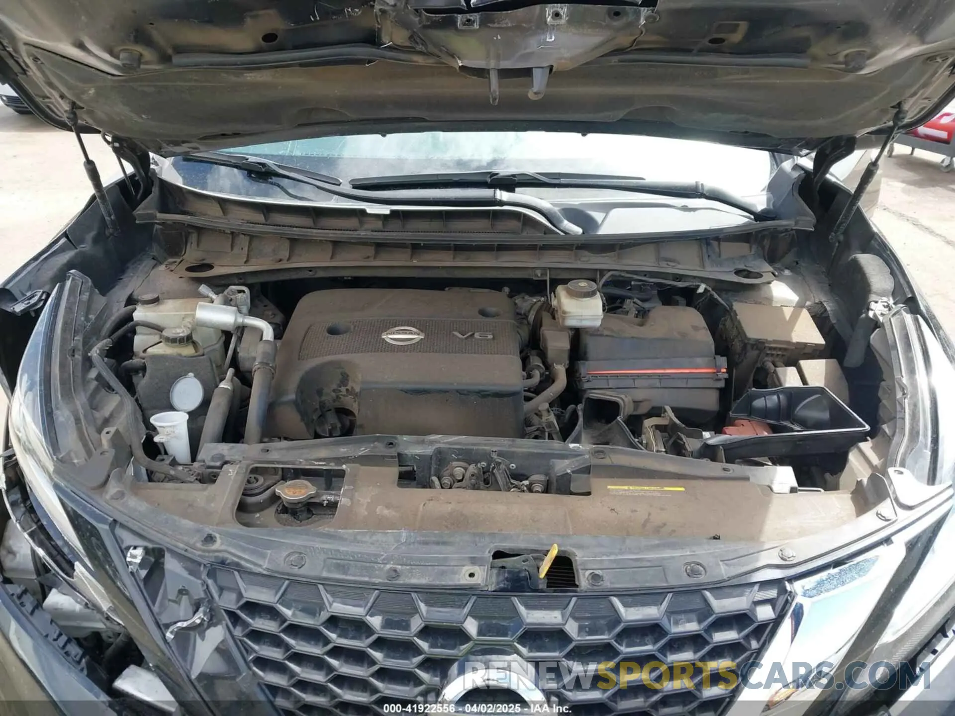 10 fotografías del automóvil dañado 5N1AZ2BJ0MC141713 NISSAN MURANO 2021