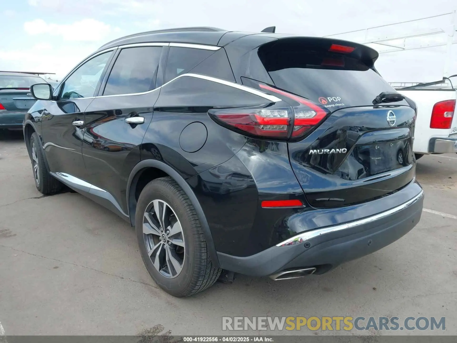 3 fotografías del automóvil dañado 5N1AZ2BJ0MC141713 NISSAN MURANO 2021