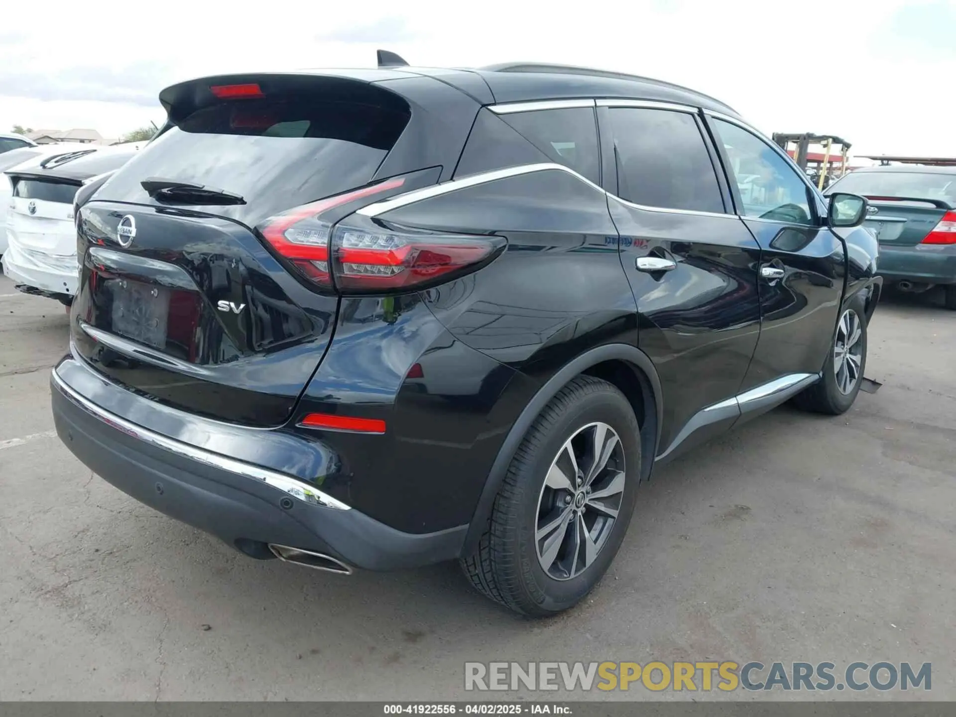 4 fotografías del automóvil dañado 5N1AZ2BJ0MC141713 NISSAN MURANO 2021