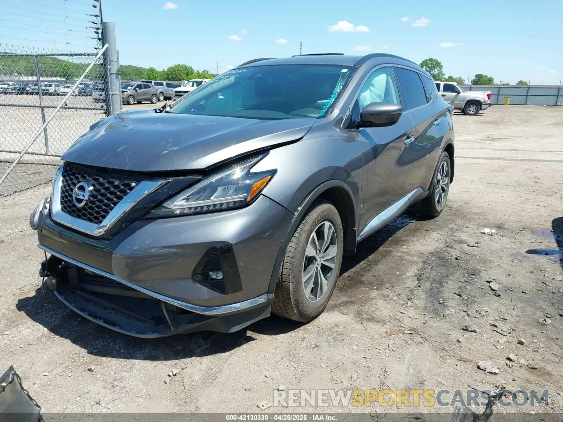 2 fotografías del automóvil dañado 5N1AZ2BJ1MC144880 NISSAN MURANO 2021