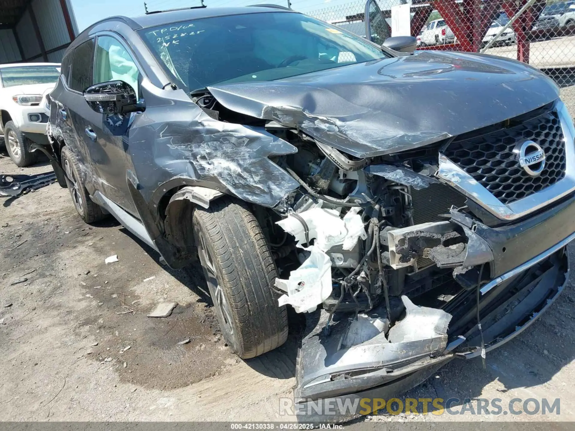 6 fotografías del automóvil dañado 5N1AZ2BJ1MC144880 NISSAN MURANO 2021