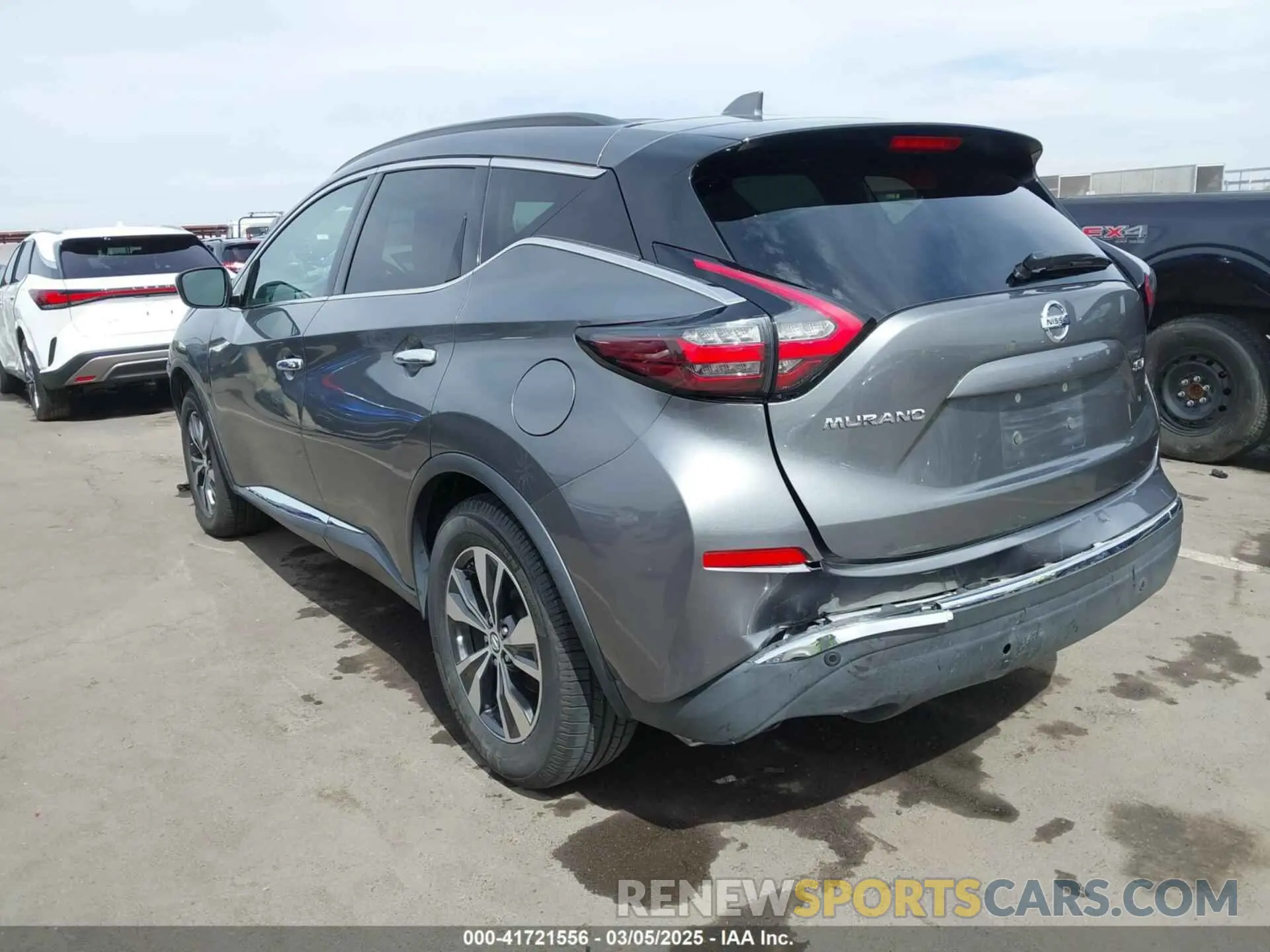 3 fotografías del automóvil dañado 5N1AZ2BJ2MC120510 NISSAN MURANO 2021