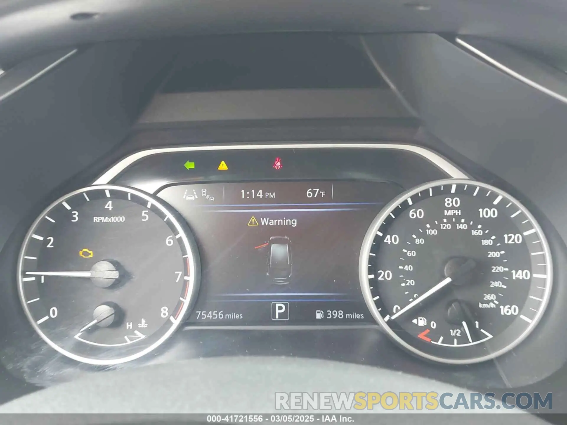 7 fotografías del automóvil dañado 5N1AZ2BJ2MC120510 NISSAN MURANO 2021