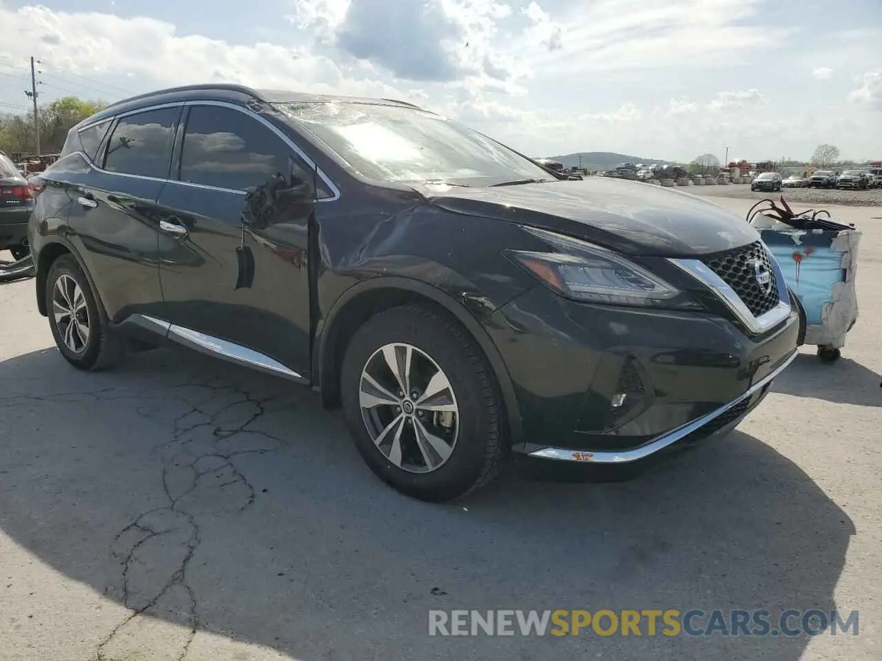 4 fotografías del automóvil dañado 5N1AZ2BJ2MC132222 NISSAN MURANO 2021
