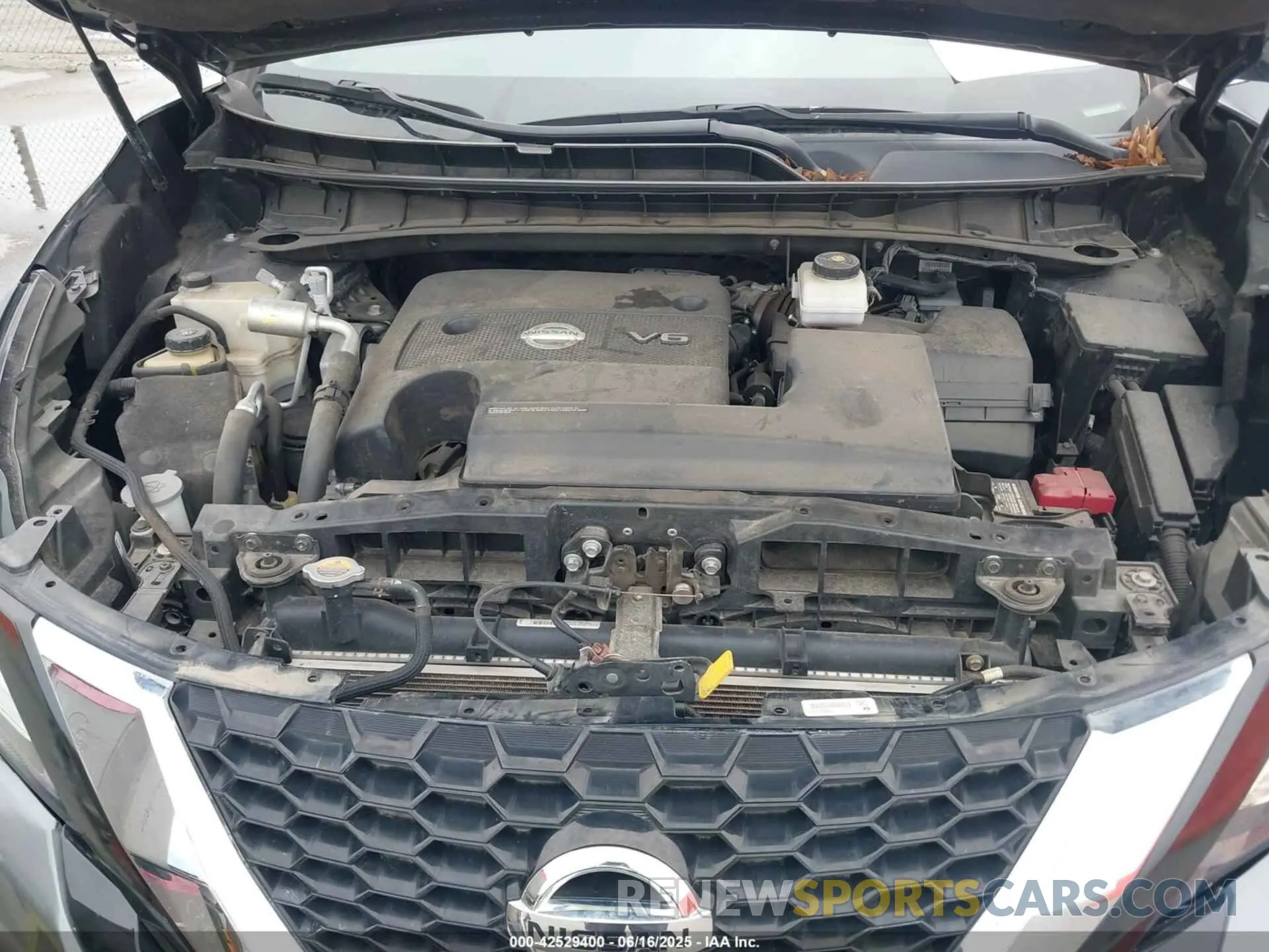 10 fotografías del automóvil dañado 5N1AZ2BJ4MC114286 NISSAN MURANO 2021