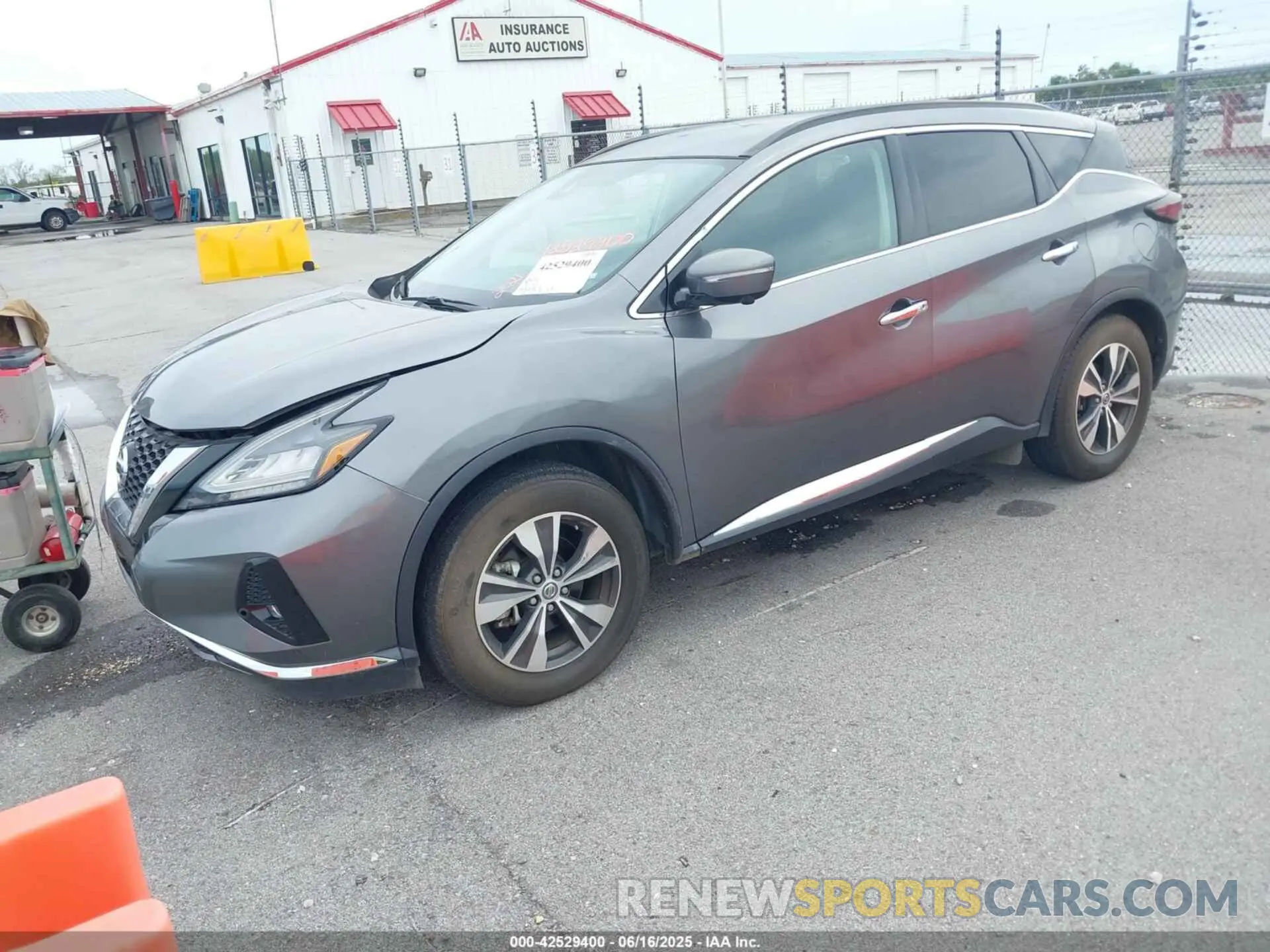 2 fotografías del automóvil dañado 5N1AZ2BJ4MC114286 NISSAN MURANO 2021