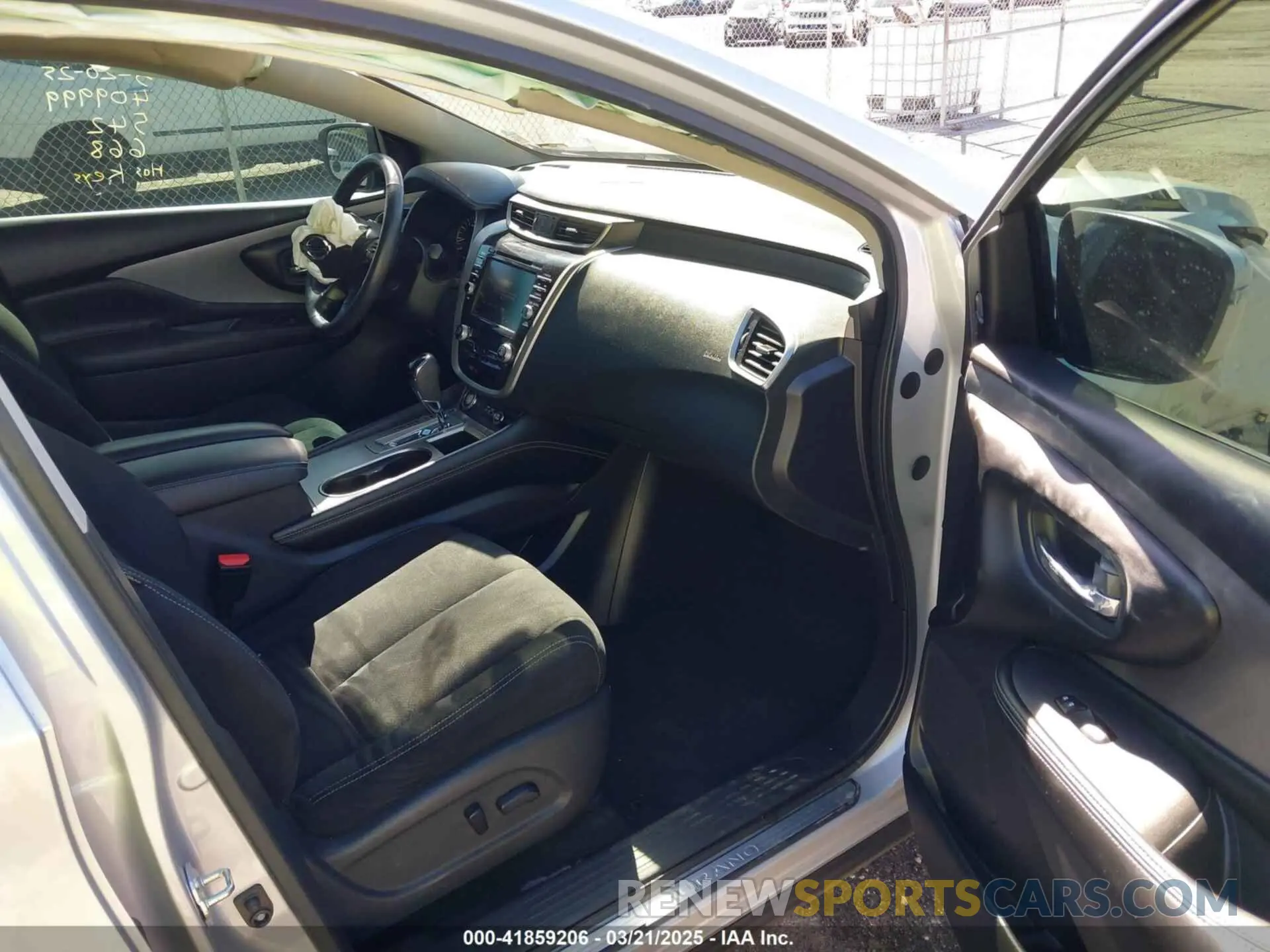 5 fotografías del automóvil dañado 5N1AZ2BJ4MC117043 NISSAN MURANO 2021