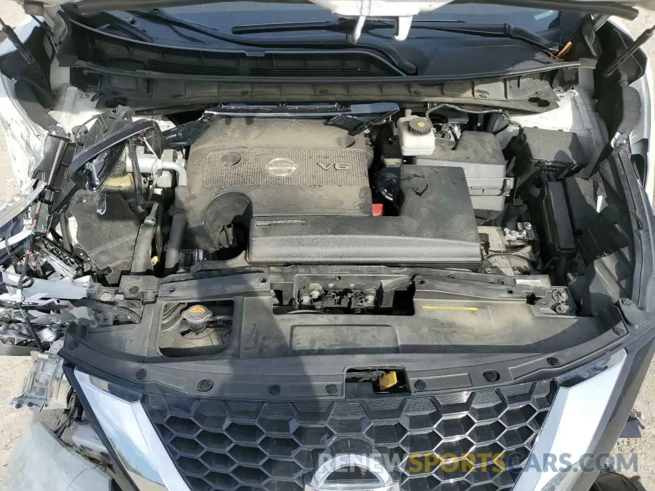 13 fotografías del automóvil dañado 5N1AZ2BJ4MC121383 NISSAN MURANO 2021