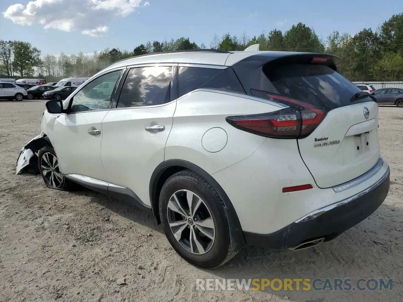 2 fotografías del automóvil dañado 5N1AZ2BJ4MC121383 NISSAN MURANO 2021