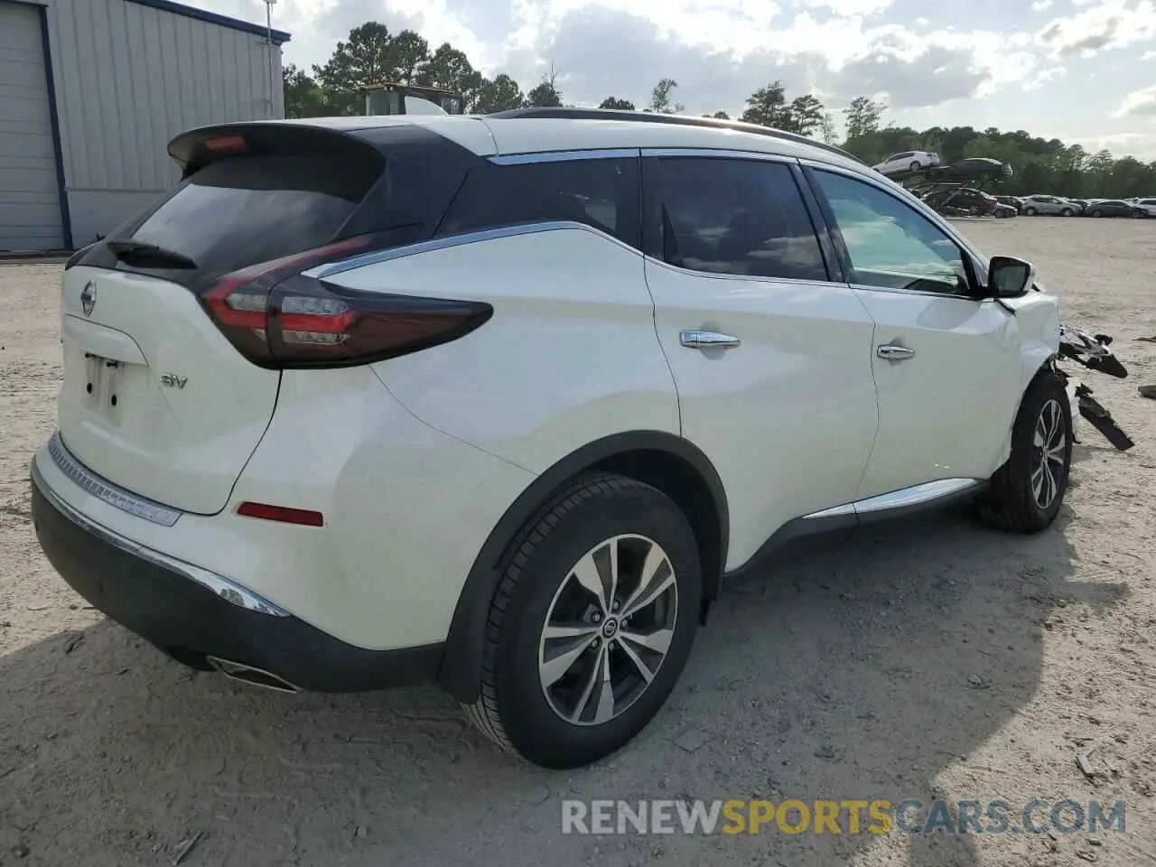 3 fotografías del automóvil dañado 5N1AZ2BJ4MC121383 NISSAN MURANO 2021
