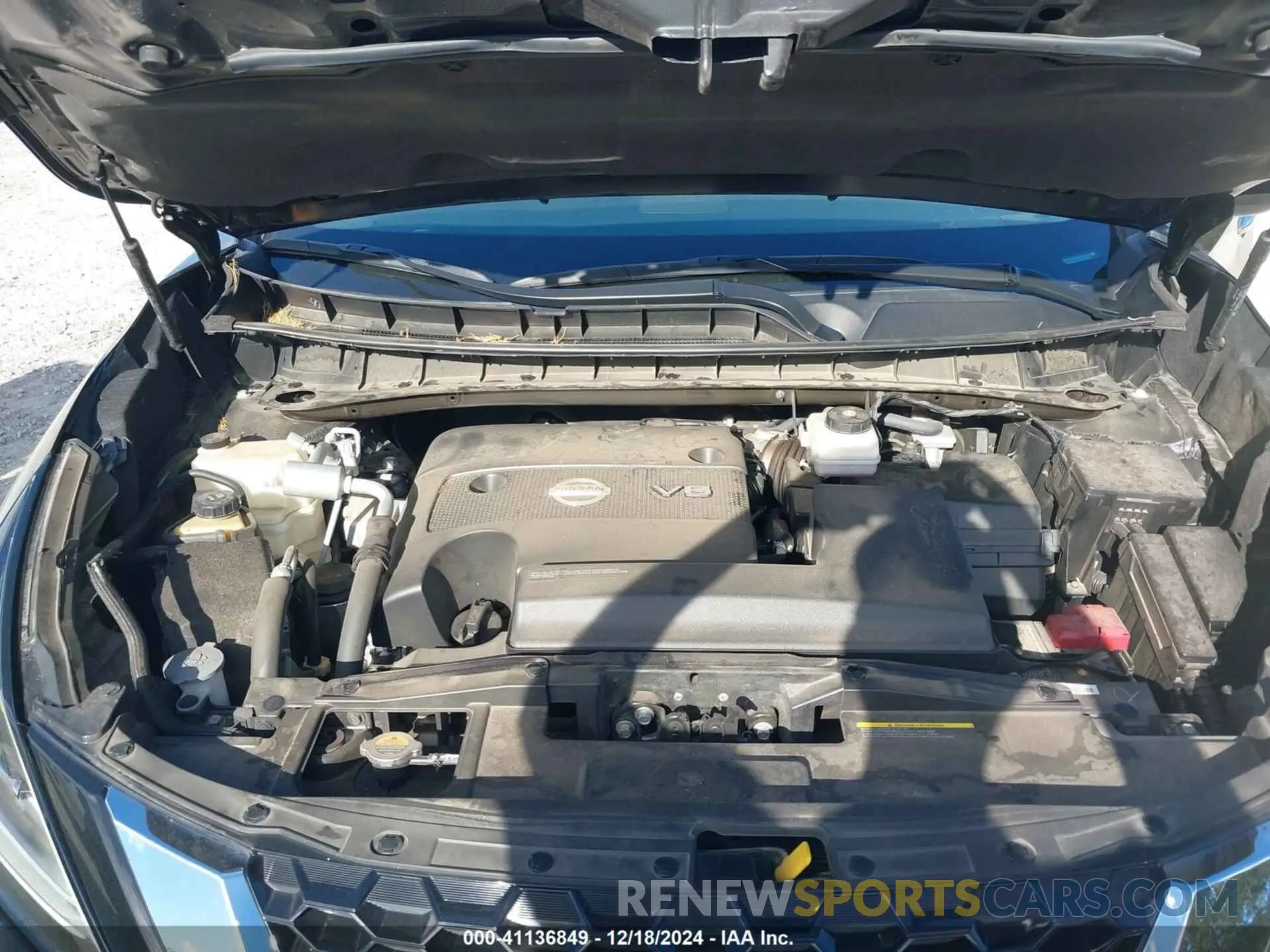 10 fotografías del automóvil dañado 5N1AZ2BJ7MC110183 NISSAN MURANO 2021