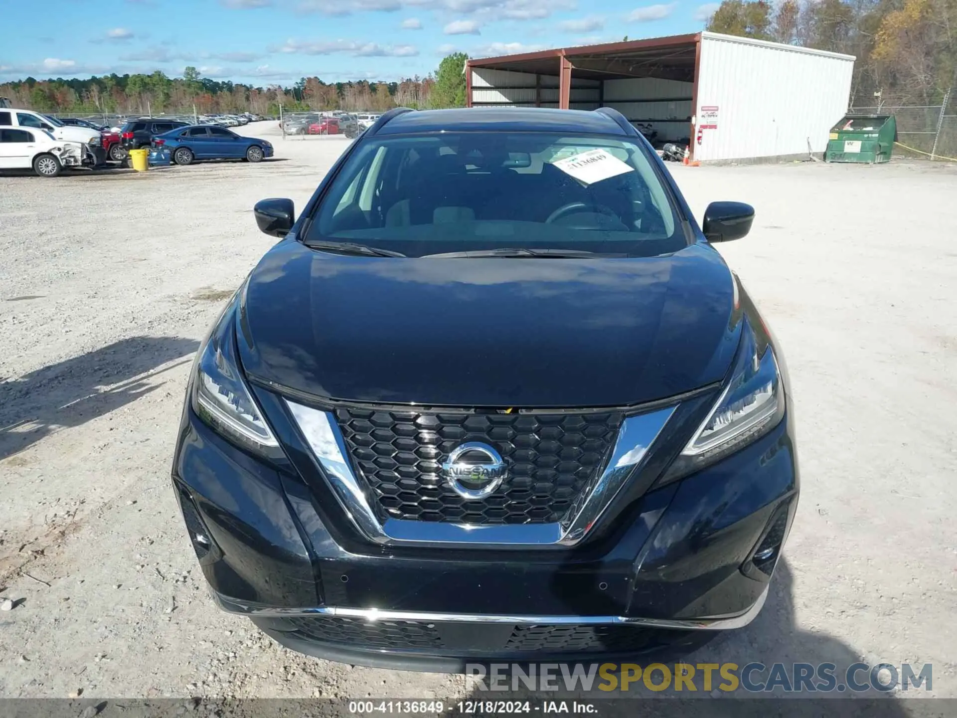 12 fotografías del automóvil dañado 5N1AZ2BJ7MC110183 NISSAN MURANO 2021