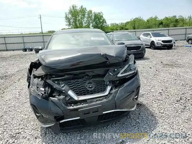 11 fotografías del automóvil dañado 5N1AZ2BJ8MC135366 NISSAN MURANO 2021