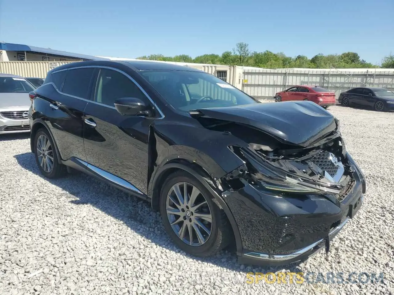 4 fotografías del automóvil dañado 5N1AZ2BJ8MC135366 NISSAN MURANO 2021