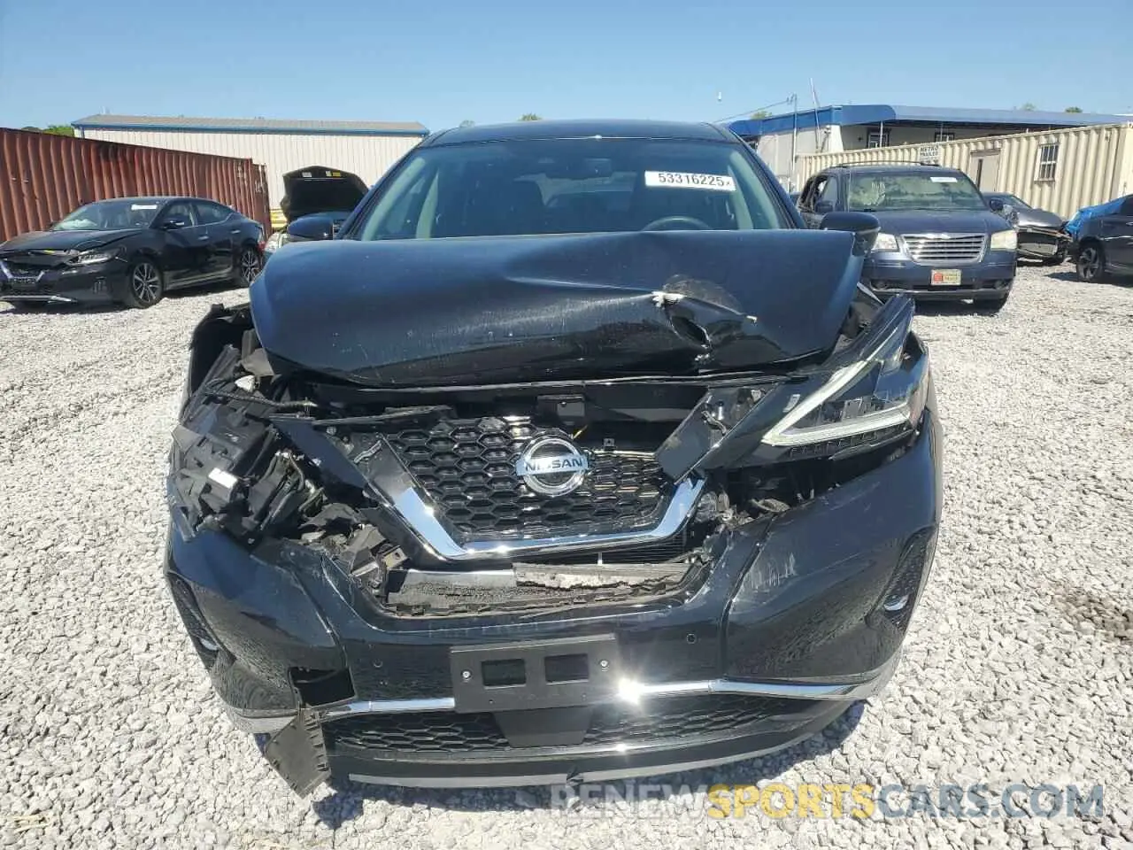 5 fotografías del automóvil dañado 5N1AZ2BJ8MC135366 NISSAN MURANO 2021