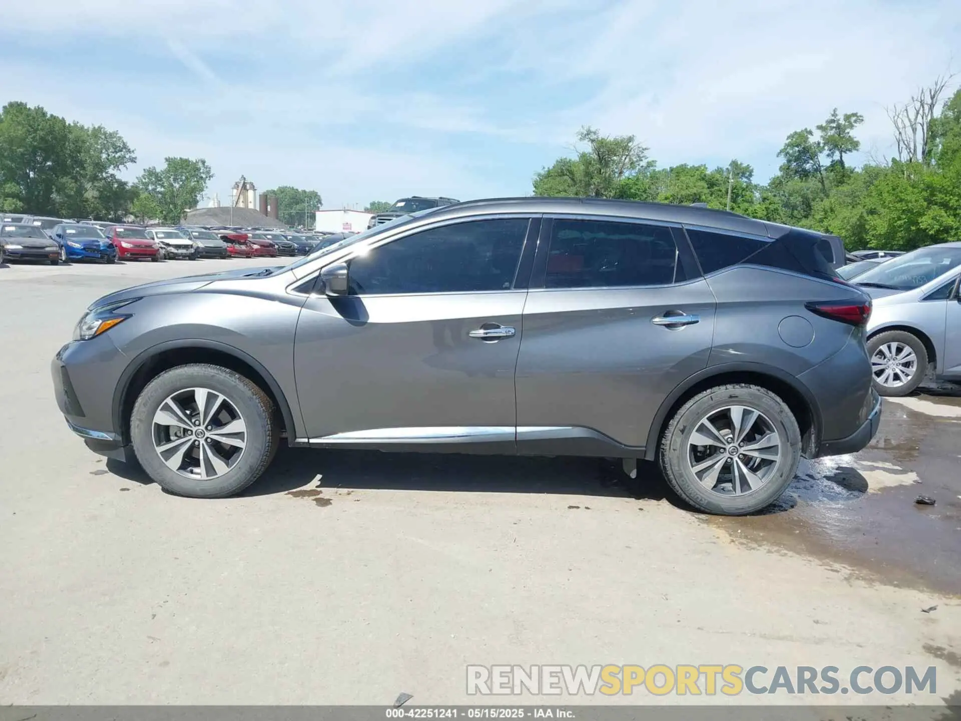 14 fotografías del automóvil dañado 5N1AZ2BJ9MC121315 NISSAN MURANO 2021