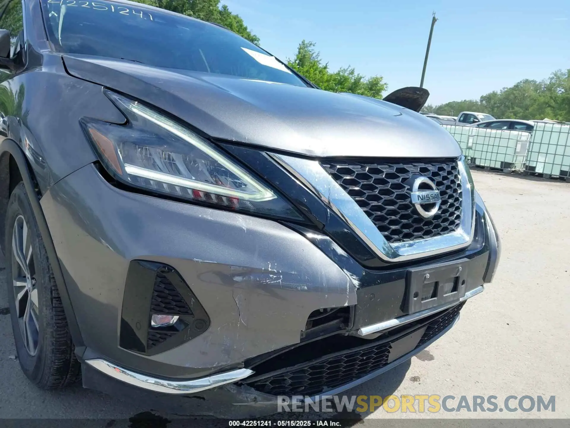 6 fotografías del automóvil dañado 5N1AZ2BJ9MC121315 NISSAN MURANO 2021