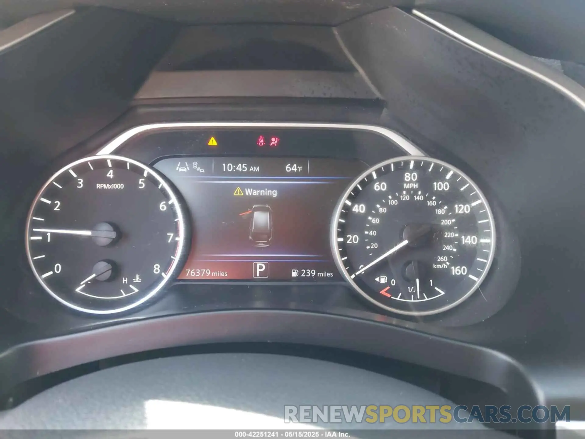 7 fotografías del automóvil dañado 5N1AZ2BJ9MC121315 NISSAN MURANO 2021