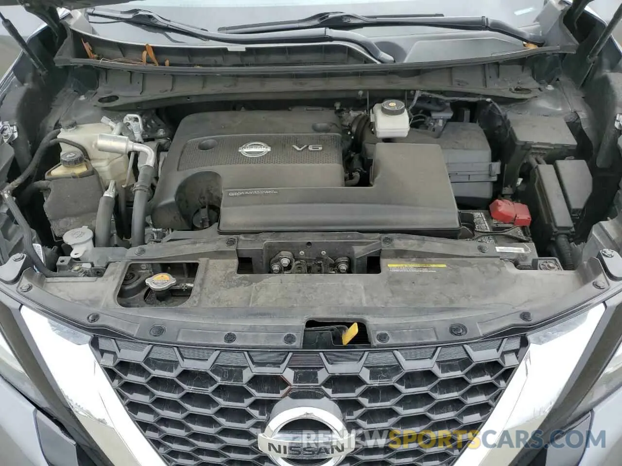 12 fotografías del automóvil dañado 5N1AZ2BJ9MC140785 NISSAN MURANO 2021