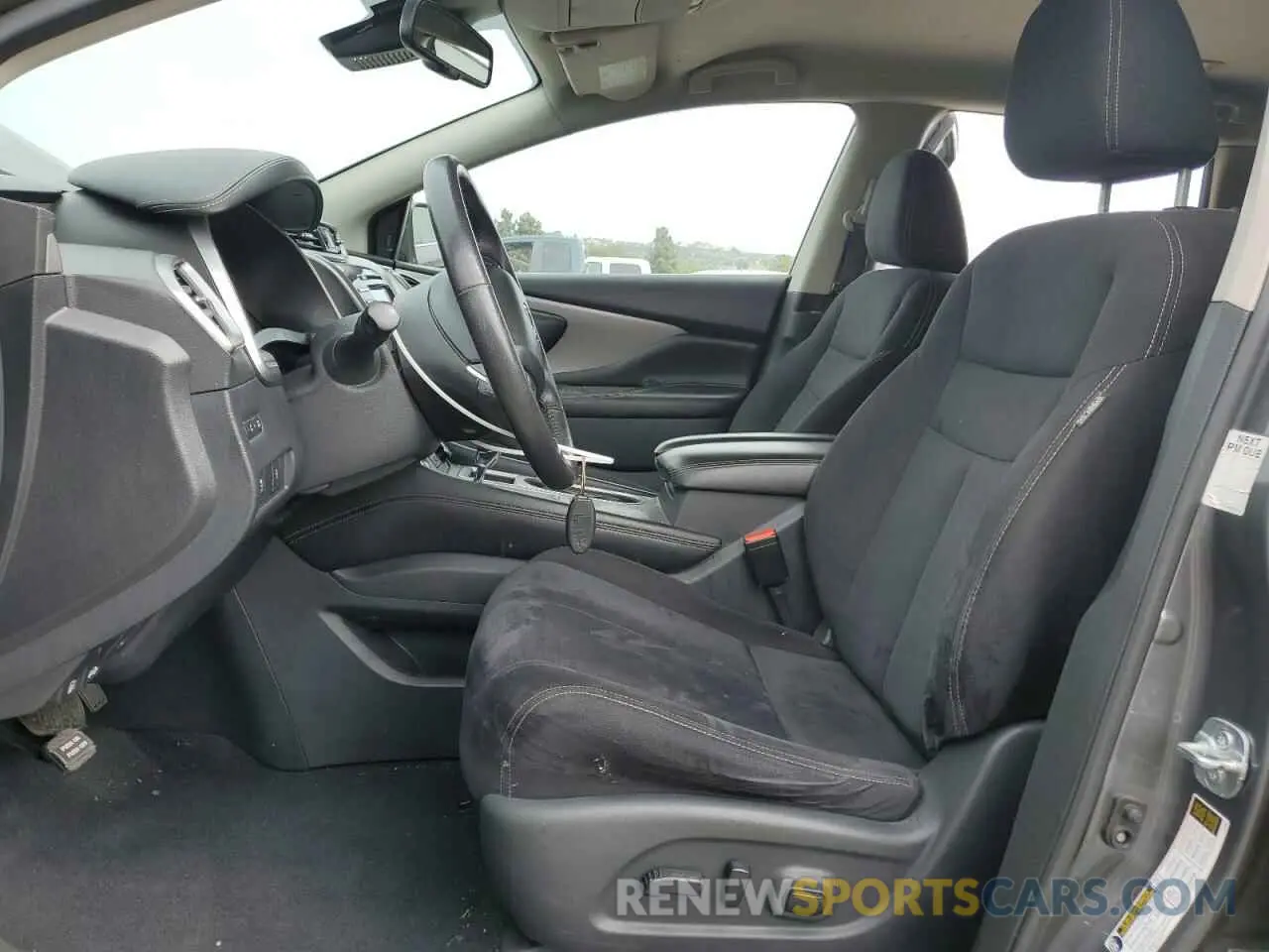 7 fotografías del automóvil dañado 5N1AZ2BJ9MC140785 NISSAN MURANO 2021