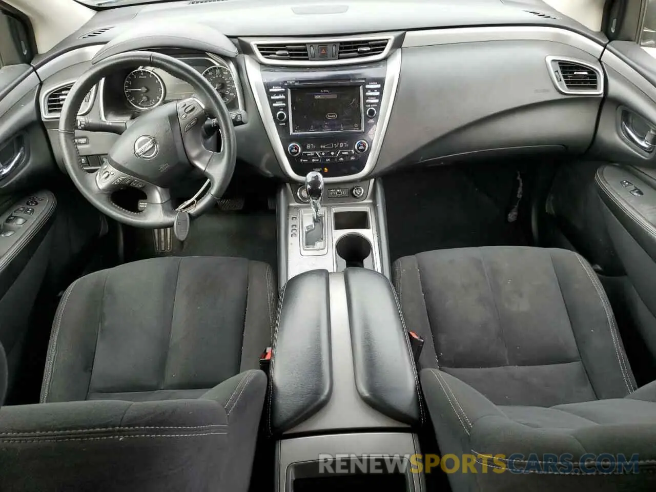 8 fotografías del automóvil dañado 5N1AZ2BJ9MC140785 NISSAN MURANO 2021