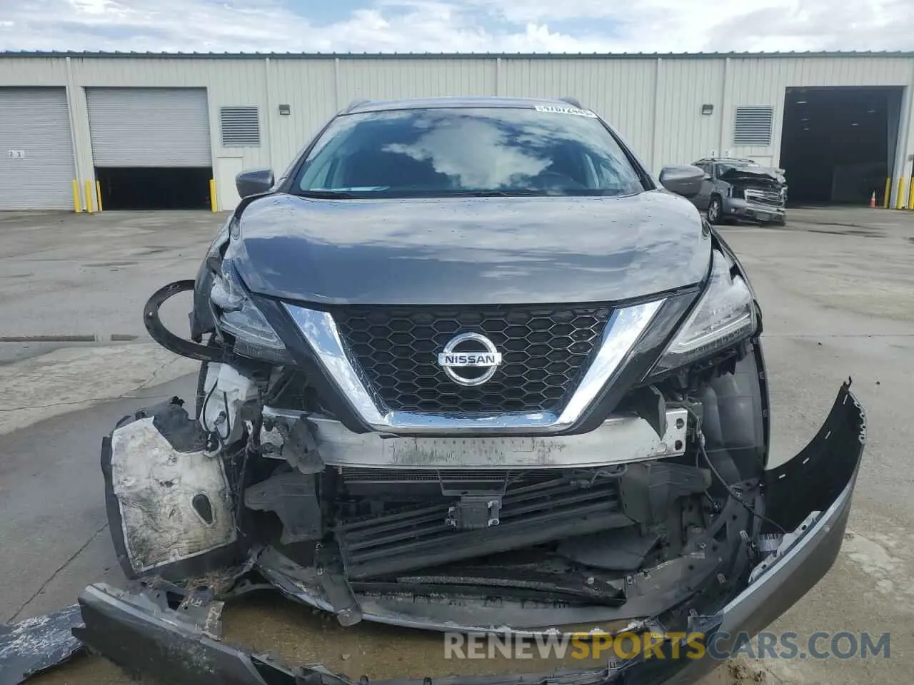 5 fotografías del automóvil dañado 5N1AZ2BS0MC103102 NISSAN MURANO 2021