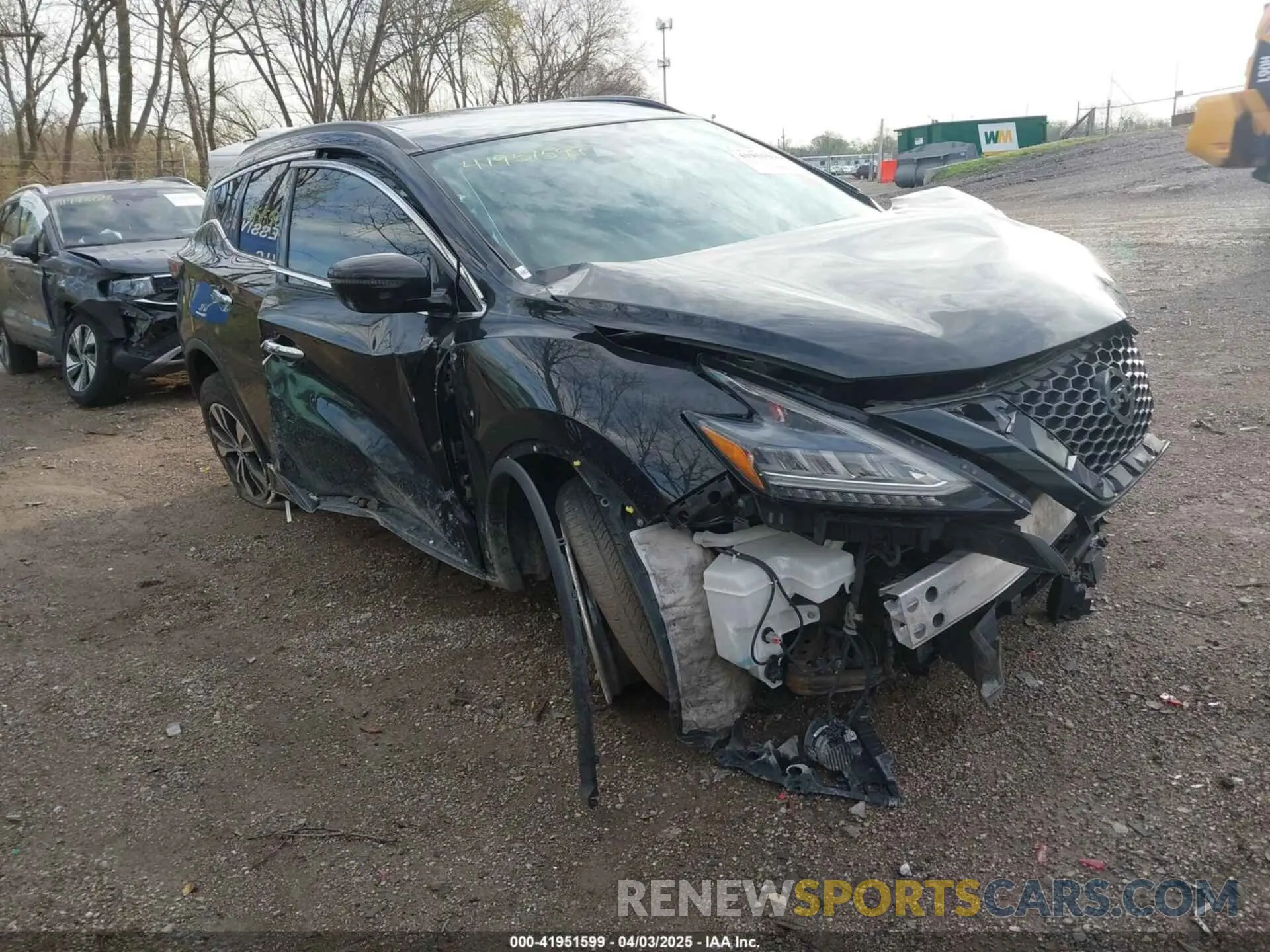 1 fotografías del automóvil dañado 5N1AZ2BS2MC142810 NISSAN MURANO 2021