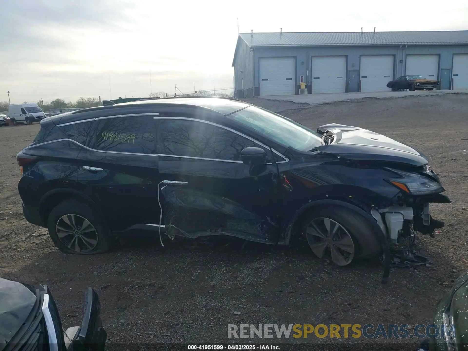 12 fotografías del automóvil dañado 5N1AZ2BS2MC142810 NISSAN MURANO 2021