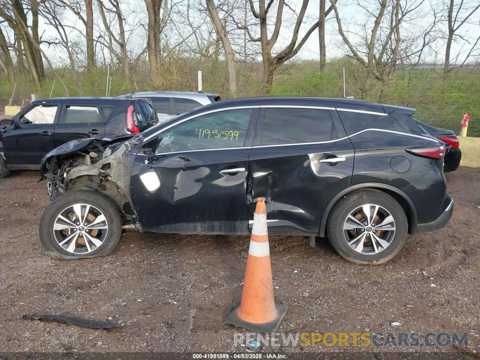13 fotografías del automóvil dañado 5N1AZ2BS2MC142810 NISSAN MURANO 2021