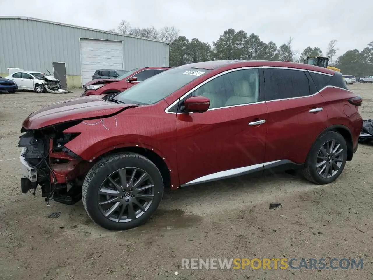 1 fotografías del automóvil dañado 5N1AZ2BS3MC123215 NISSAN MURANO 2021