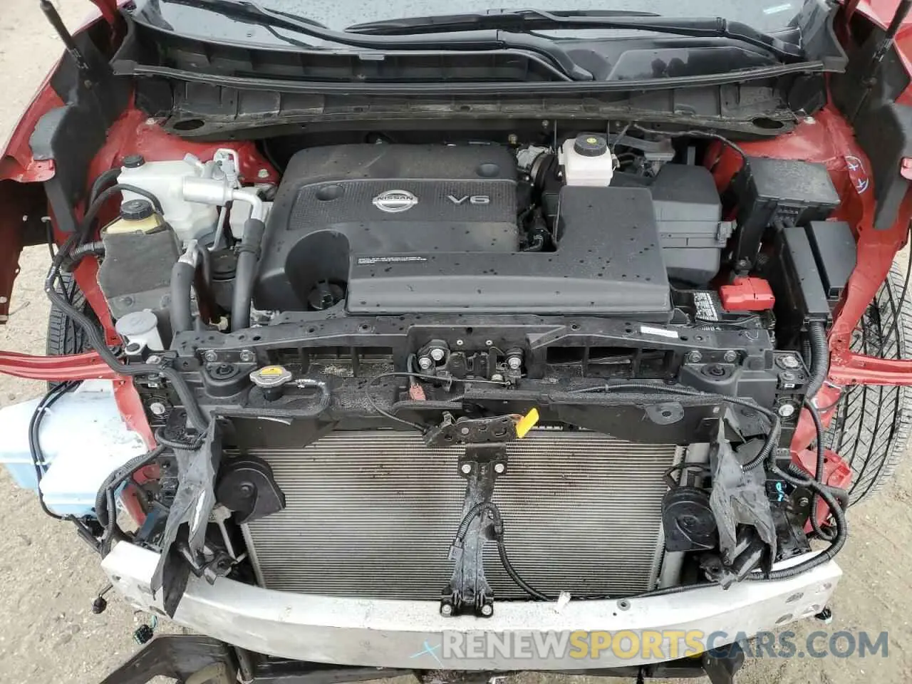 12 fotografías del automóvil dañado 5N1AZ2BS3MC123215 NISSAN MURANO 2021