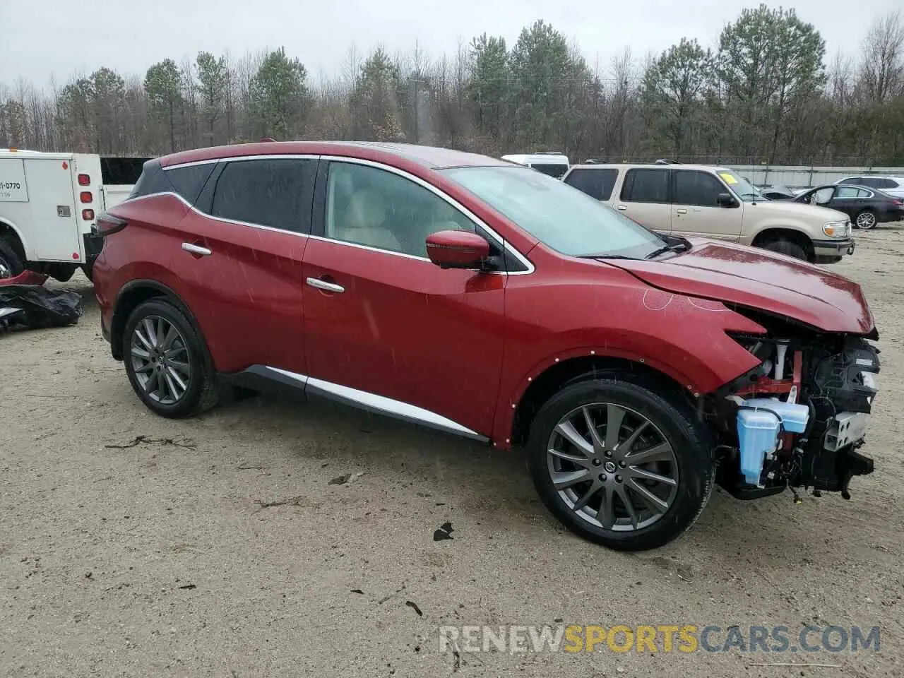 4 fotografías del automóvil dañado 5N1AZ2BS3MC123215 NISSAN MURANO 2021