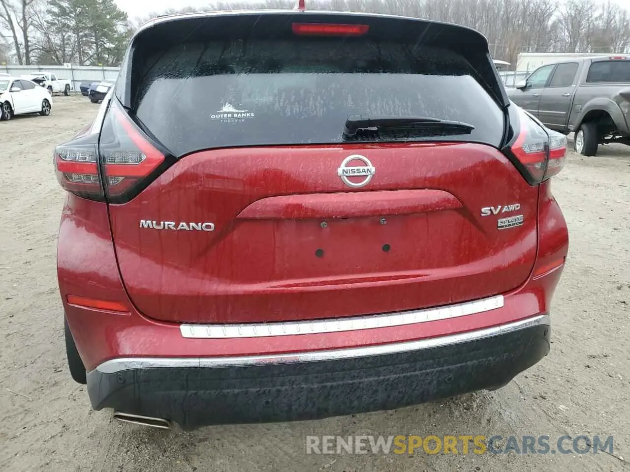 6 fotografías del automóvil dañado 5N1AZ2BS3MC123215 NISSAN MURANO 2021