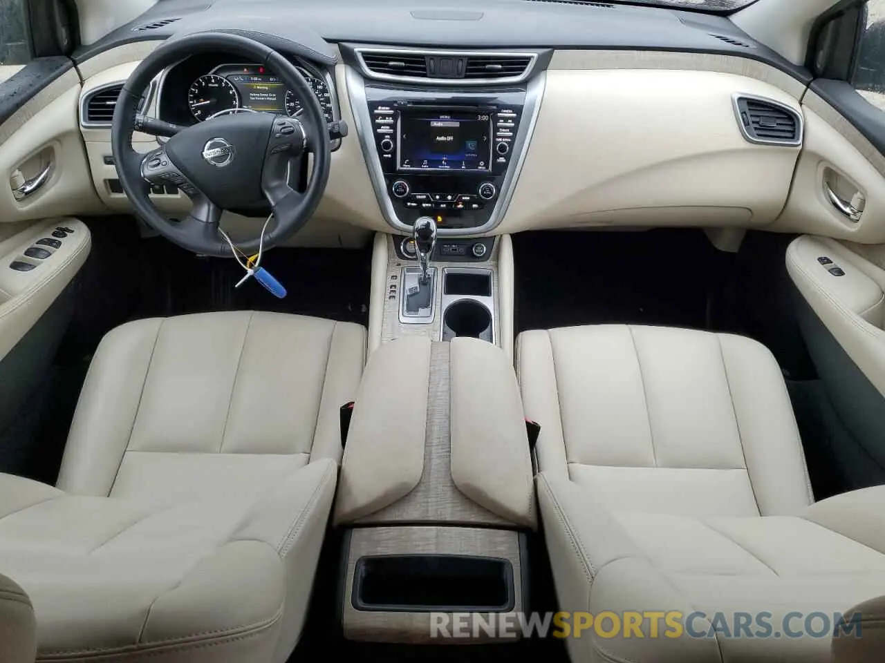 8 fotografías del automóvil dañado 5N1AZ2BS3MC123215 NISSAN MURANO 2021
