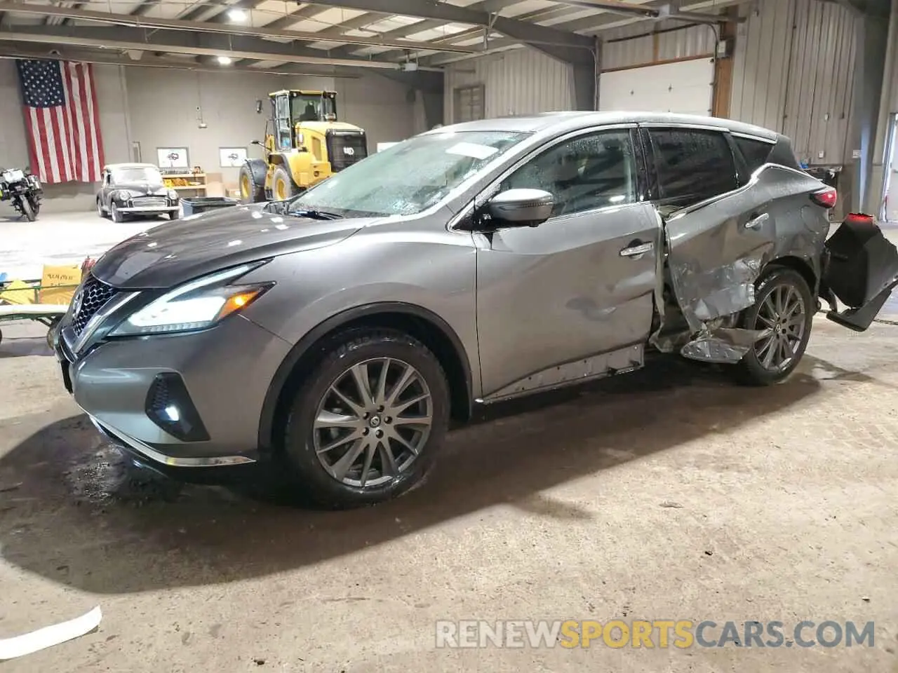 1 fotografías del automóvil dañado 5N1AZ2BS3MC130892 NISSAN MURANO 2021