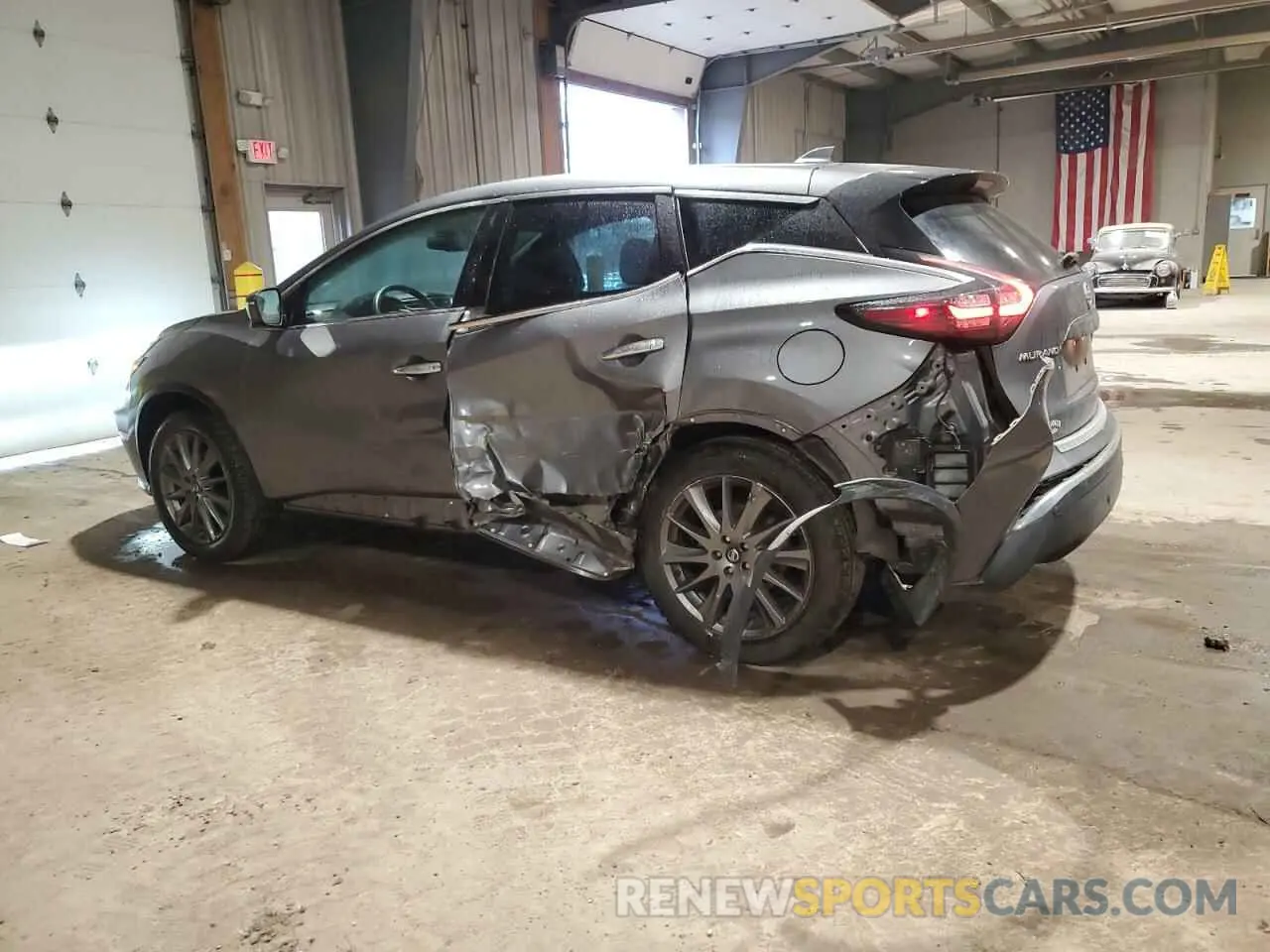 2 fotografías del automóvil dañado 5N1AZ2BS3MC130892 NISSAN MURANO 2021