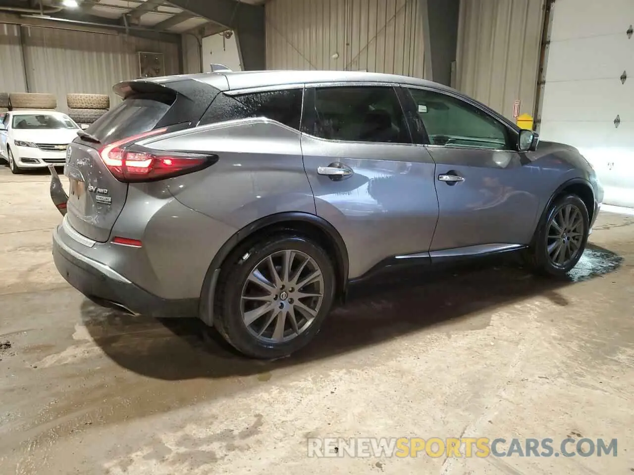 3 fotografías del automóvil dañado 5N1AZ2BS3MC130892 NISSAN MURANO 2021