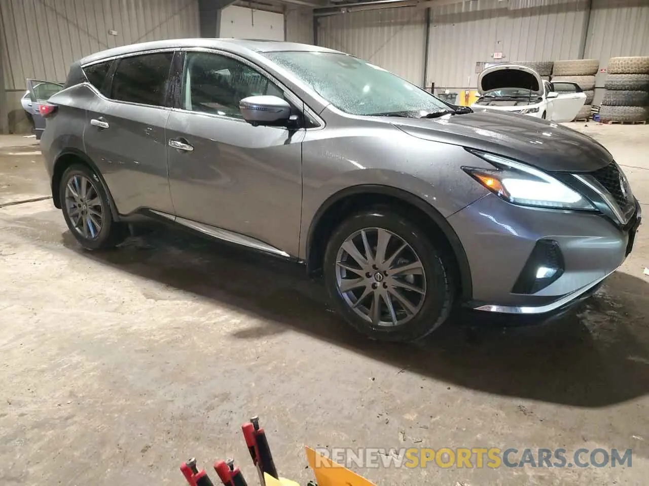4 fotografías del automóvil dañado 5N1AZ2BS3MC130892 NISSAN MURANO 2021