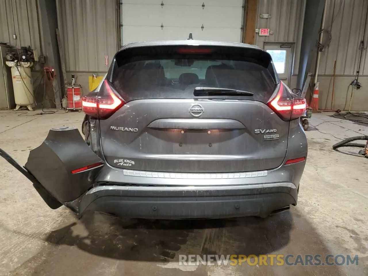 6 fotografías del automóvil dañado 5N1AZ2BS3MC130892 NISSAN MURANO 2021