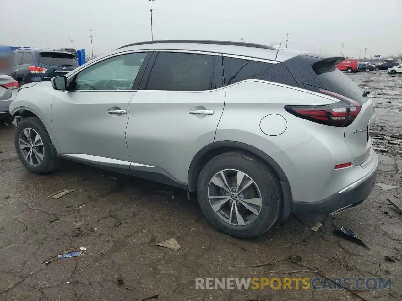 2 fotografías del automóvil dañado 5N1AZ2BS6MC104884 NISSAN MURANO 2021
