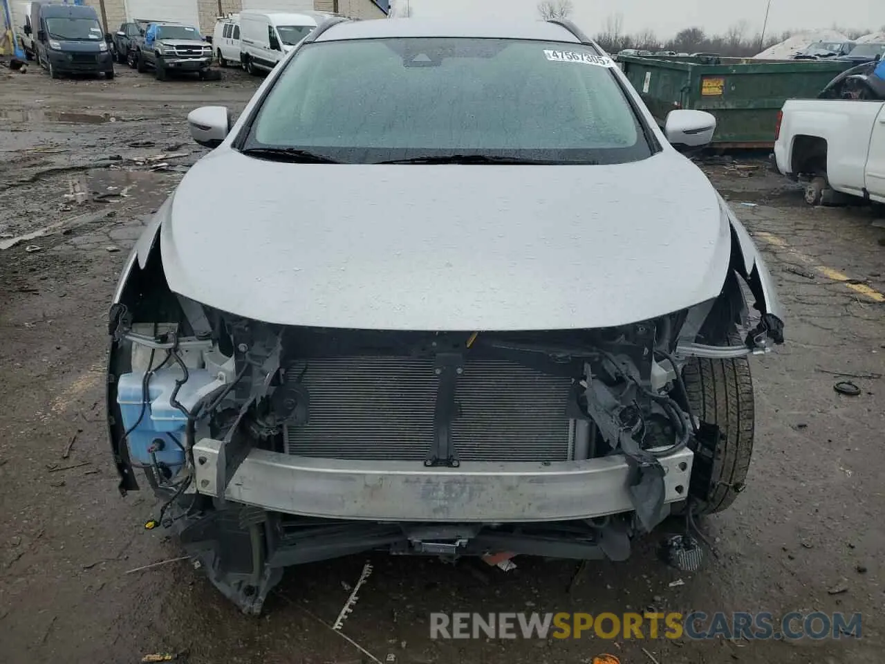 5 fotografías del automóvil dañado 5N1AZ2BS6MC104884 NISSAN MURANO 2021