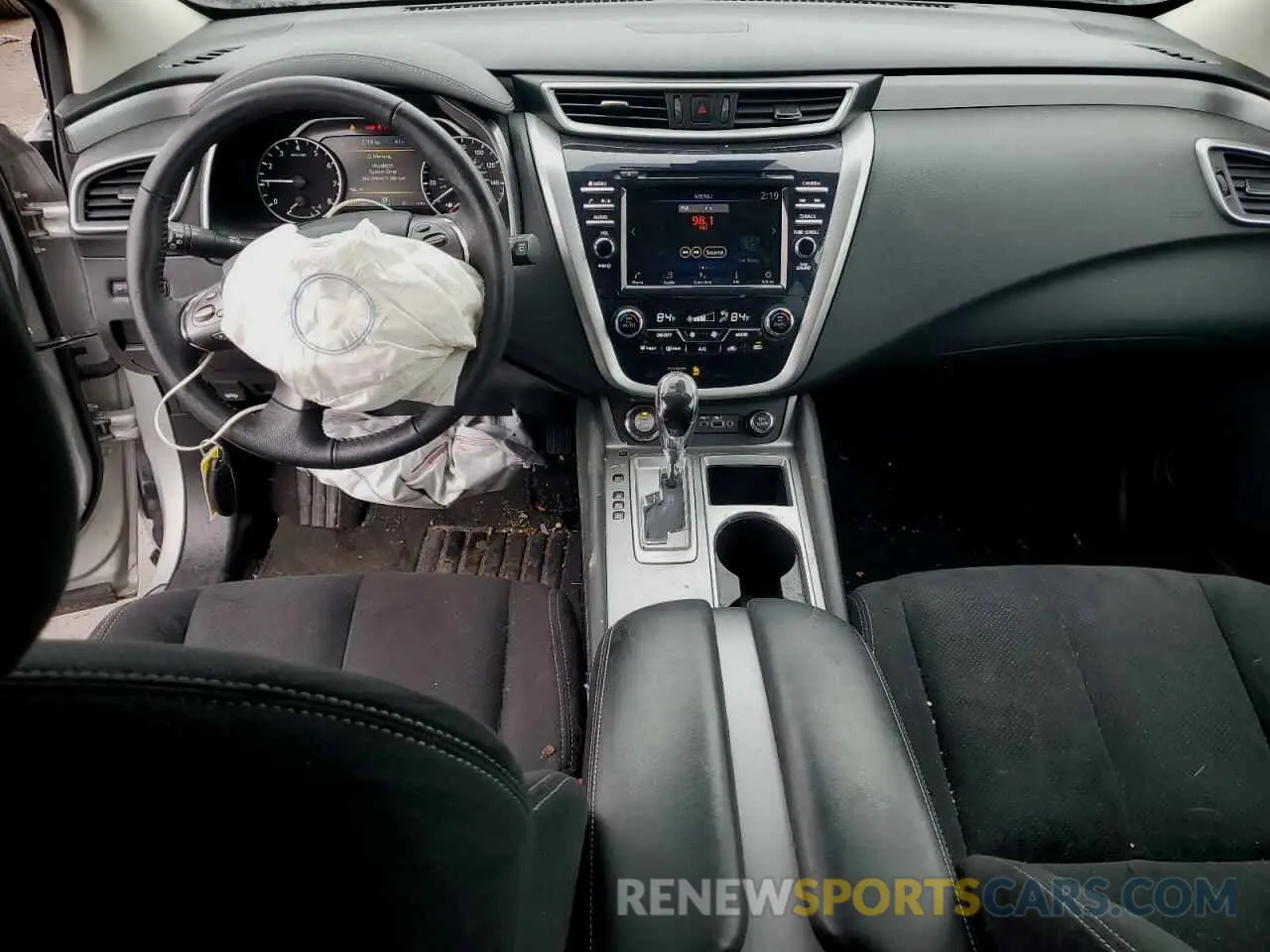 8 fotografías del automóvil dañado 5N1AZ2BS6MC104884 NISSAN MURANO 2021